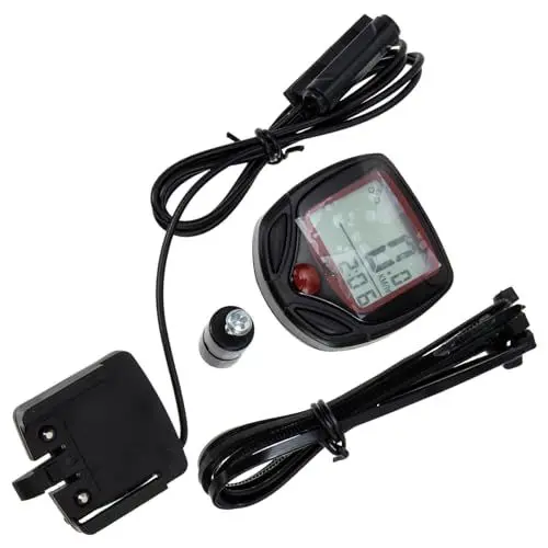 Produktbild: KOMBIUDA 1 Satz Fahrrad Tacho Heimtrainer Fahrrad Statisches Heimtrainer Fahrrad Computer Fahrrad Kilometerzähler Tachometer Kilometerzähler Rennrad Professioneller Fahrradtacho Radfahren