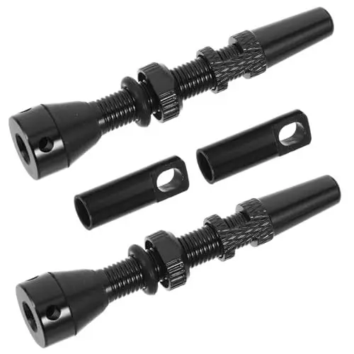Produktbild: KOMBIUDA Tubeless-ventilschäfte Satz Aus Aluminiumlegierung Ersatzventilschaft Für Fahrradreifen Tubeless-reifenventilschaft