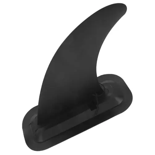Produktbild: KOMBIUDA 1 Satz Surfbrettflosse Paddel Wasserteiler Paddleboard-Flosse Paddelflosse Flosse Für Sup Wasserstabilisator Wasserabscheider Für Surfbretter Paddelbrett Flosse Plastik Black