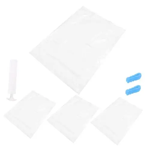 Produktbild: KOMBIUDA 5er-pack Aufbewahrungsbeutel Für Kleidung – Vakuumbeutel Für Kleidung Decken Und Bettzeug – Pp- Pe-material – Feuchtigkeits- Und Staubdichte Kompressions-organizer-beutel