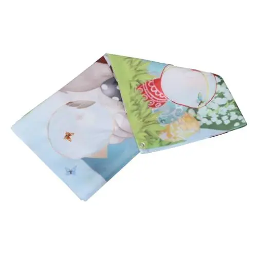 Produktbild: KOMBIUDA 1stk Ostern-sitzsack-Flagge Osterhasen-gartenfahne Lustiges Hofspielzubehör Kaninchen-wurfflagge Häschenmuster Hängende Flagge Sportdekor Dekorative Flagge Stoff Erwachsener