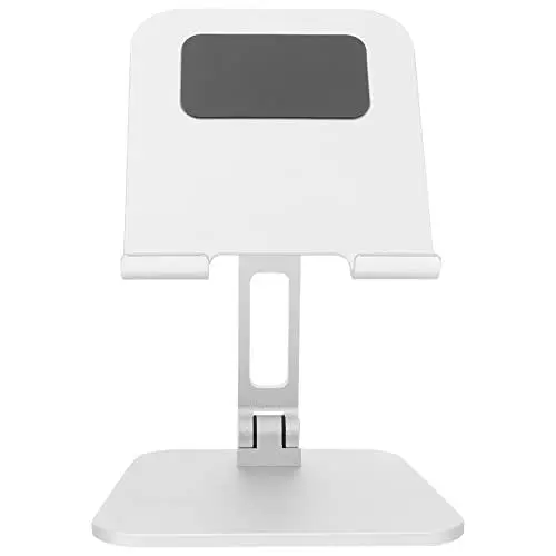 Produktbild: KOMBIUDA 1stk Tablet-Halter Höhenverstellbarer Ständer Tablet-Computer-Rack Laptopständer Computerständer Tragbare Laptophalterung Metallhalter Schreibtisch Aluminiumlegierung Faltbar