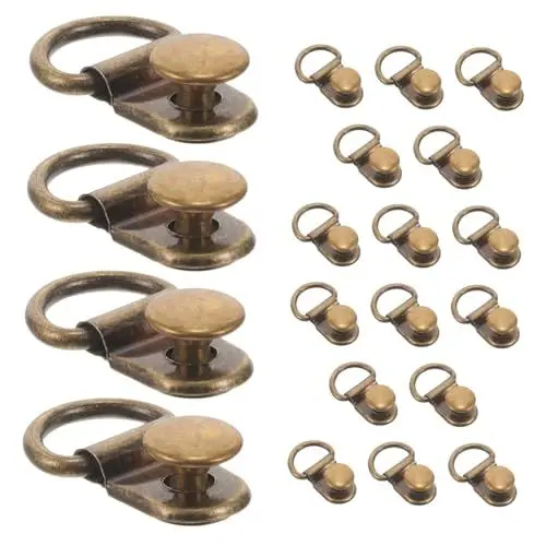 Produktbild: KOMBIUDA 20 Stück Wanderschuh Schnalle Schnürsenkel Zubehör Metall Schnürsenkel Haken Dekorative Schnürsenkel Haken Stiefel Reparatur Haken Sportstiefel Zubehör Metall Stiefel