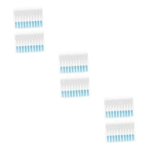 Produktbild: KOMBIUDA 240 Stk Interdentalbürste harte Prothesenbürste mundhygiene interdentalreinigung Mundpflegebürste lebensmittelecht pp Blue
