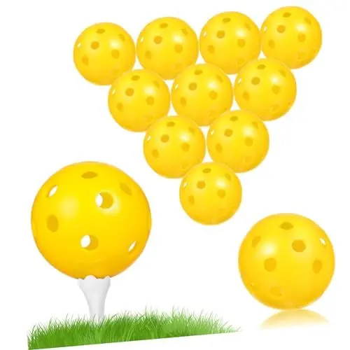 Produktbild: KOMBIUDA Golf-trainingshilfe-Set 24 Hohlgolf Für Indoor-übungen Luftstromtraining Für Die Praxis