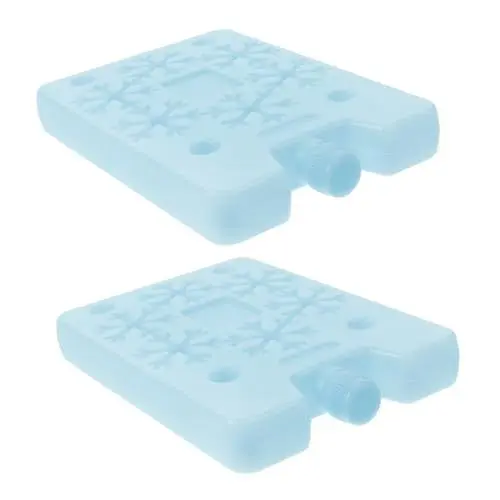 Produktbild: KOMBIUDA Kühlbox-Kühlakkus 2er-Pack Ersatz für Lunchboxen Wiederverwendbare Kühlakkus für Outdoor-Abenteuer