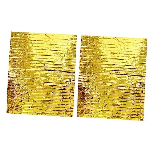 Produktbild: KOMBIUDA Alternative Zur Decke – Notfall-rettungsdecke Thermodecke Aus Aluminiumfolie Kompakt Für Einfaches Tragen