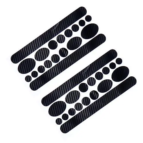 Produktbild: KOMBIUDA 2 Blatt 1 Kratzfeste Aufkleber Für Fahrräder Fahrradkettenstrebenschutz Kettenschutz Für Fahrradrahmen Fahrrad Filme Aufkleberpaket Pvc-material Aus Halbhartem Material