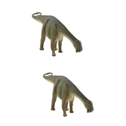 Produktbild: KOMBIUDA 2 STK Nigersaurus-Spielzeug Dinosauriermodell Nigersaurus-Modell Simulation Nigersaurus lebensechter Dinosaurier