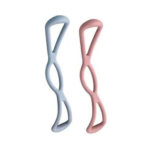 Produktbild: KOMBIUDA 2pcs Yoga 8 Figur Stretch Band Elastische Yoga Elastische Band Für Schulter Hals Brust Stretching