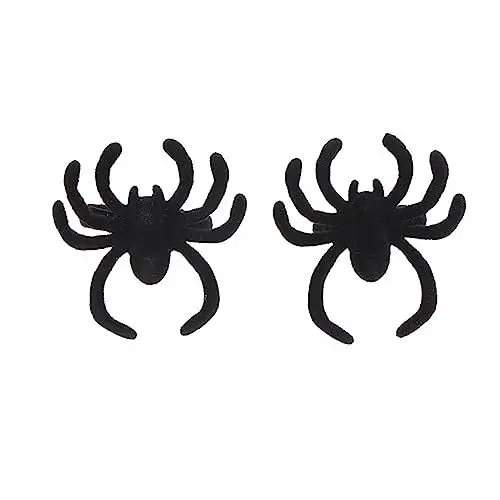 Produktbild: KOMBIUDA 2stücke Spider Verstellbare Halloween Party Favors Spooky Cake Topper Für Gruselige Feiern Leicht Und Tragbar Für Kostüme Und Dekorationen