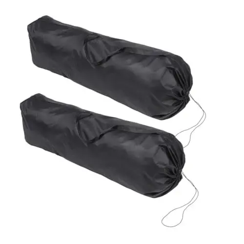 Produktbild: KOMBIUDA 2st Aufbewahrungstasche Für Kinderwagen Kinderwagen-flughafentasche Reiseabdeckung Für Kinderwagen Kompakter Kinderwagen Für Das Reiseflugzeug Kinderwagenreisen Nylon Black