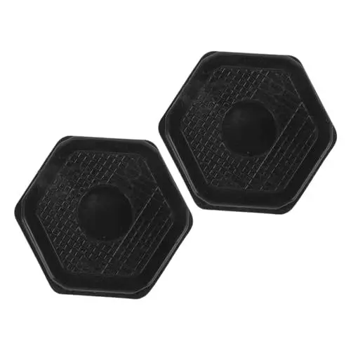 Produktbild: KOMBIUDA 2st Gummiauflage Für Reckstange Krafttrainer Von Fitnessgeräten Indoor-fitness-angebot Trainingsangebot Endpolster Für Die Türtrainingsstange Fitness-accessoire Black
