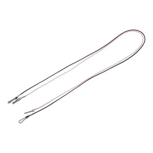 Produktbild: KOMBIUDA 2st Skihandschuh-Lanyard Berühren Pfote Handschuhgreifer Winterhandschuhe Herren Handschuhhalter Winterhandschuhe Damen Kinderhandschuhband Fäustlinge Handschuhseil Rosa Nylon