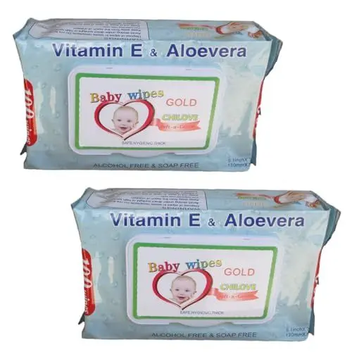 Produktbild: KOMBIUDA 3 Packungen handwischpads feuchttücher Babytücher babybörnwippe staubtuch cleaning wipes vliestücher Feuchttuch Feuchttücher für zu Hause Feuchttücher für Babys Pads abwischen