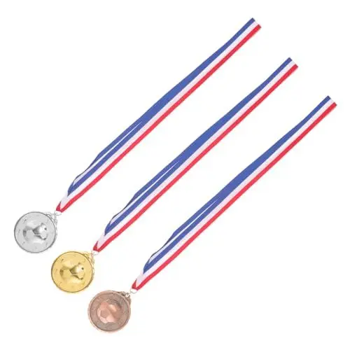 Produktbild: KOMBIUDA Fußball-medaillen-requisiten Einzigartiges Design Für Belohnungen Metall-medaillen-set