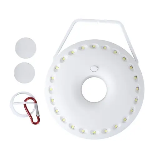 Produktbild: KOMBIUDA 48 Campinglaterne Batteriebetriebene Zeltschirmstangenlampe Für Den Außenbereich Zeltlampe Für Wandern Und Notfälle