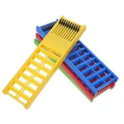 Produktbild: KOMBIUDA 4 Stück Angelhaken-Organizer Angelschnurwickler Angelausrüstungsbrett Angelwerkzeug Zum Verschenken Angelgerät Für Wickelbrett Für Angelschnur Angelschnurhalter Angelleine Abs