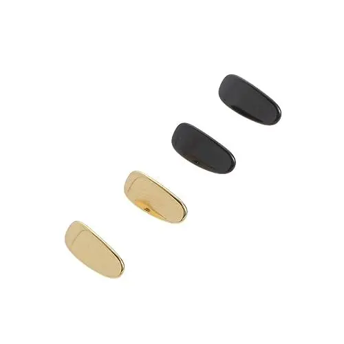 Produktbild: KOMBIUDA Brille Nasenflügel Extra Flach 4 Stück Brillen Nasenpads Brillen Nasenstützpads Brillenzubehör Brillenpad Nasenstift Schattierungen Brillen Trinkgläser Anti Nasenpad Nasenpflaster