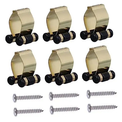 Produktbild: KOMBIUDA 6pcs Angelrute Montiert Metall Auto-halten Für 18-30mm Pole Angelrute Lagerung Display