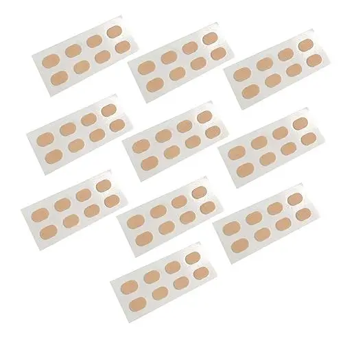 Produktbild: KOMBIUDA 80 Stück Bequeme Nasenpads Für Brillen Rutschfeste Nasenpads Halt Für Brille Belastet Nasen