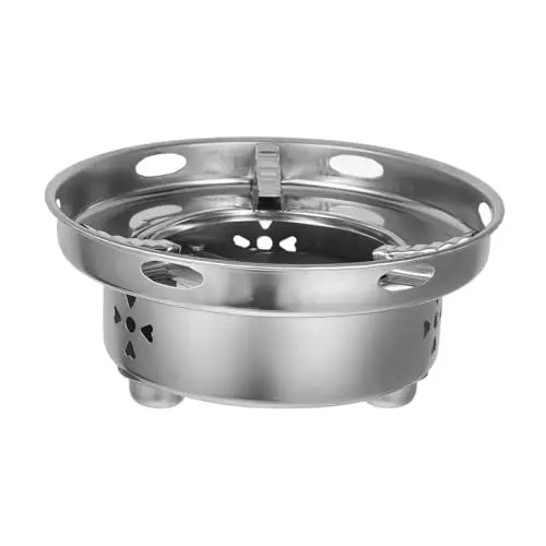 Produktbild: KOMBIUDA Alkohol Herd outdoor kochen draußen kochen schongarer Kochtopf Outdoor-Brenner Rucksackkocher Camping-Kochgeschirr tragbarer Herd Hot-Pot-Herd Outdoor-Kochgeschirr Rostfreier Stahl