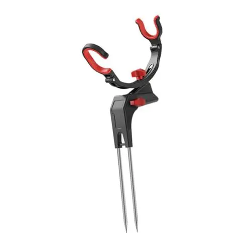 Produktbild: KOMBIUDA Angelrute Stand Outdoor Angelrute Fisch Pole Rack Nylon Edelstahl Material