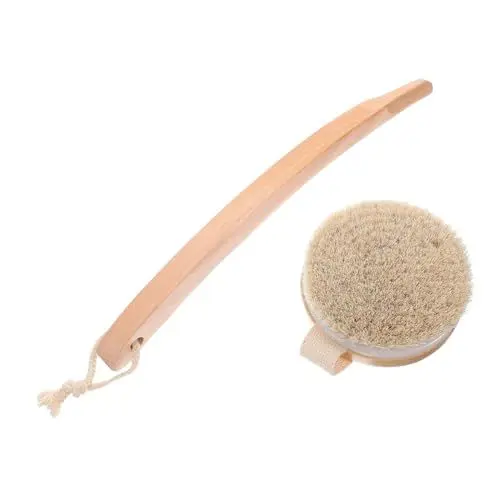 Produktbild: KOMBIUDA Shower Brush Mit Langem Griff Ergonomische Körperbürste Für Sanftes Peeling Und Rückenschrubben Vielseitige Badzubehör Für Gründliche Körperpflege Für Trockene Und