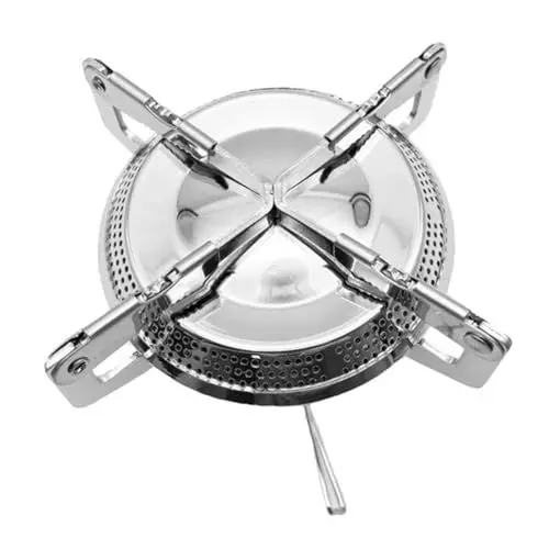 Produktbild: KOMBIUDA 1 Satz Metall-campingkocher Wanderkocher Trekkingkocher Picknickkocher Outdoor-kochherd Edelstahl Leicht Tragbar