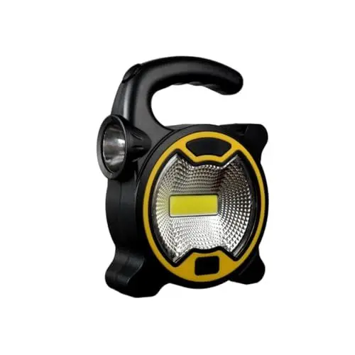 Produktbild: KOMBIUDA Camping-Licht Taschenlampe COB Außenlaterne ultrahelle Mini Handarbeit Notfall tragbar leicht gelb keine Batterie im Lieferumfang enthalten