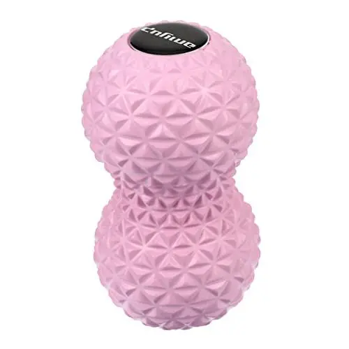 Produktbild: KOMBIUDA Doppelter Erdnuss Massageball Tiefenmassage Für Füße Plantar Muskeln Spiky Massage Set Muskelentspannung Für Beine Und Hände
