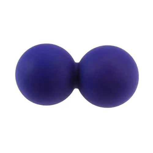 Produktbild: KOMBIUDA Erdnuss-Massageball yoga ball faszien massage Silikon-Massageball Yoga-Ball Fitness Mobilität Erdnuss erdnüsse Erdnusskugel Erdnuss-Yoga-Rolle Fußsohle Massagekugel Erdnussbällchen