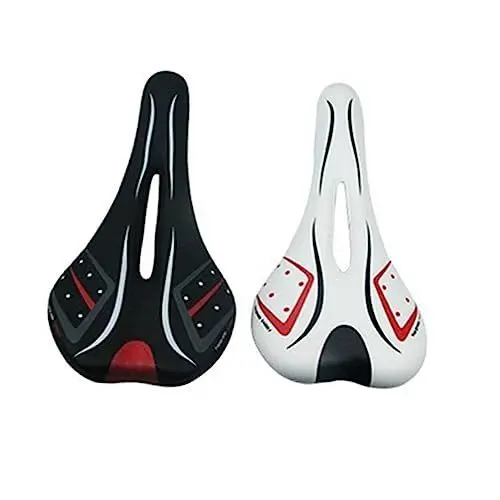 Produktbild: KOMBIUDA Fahrradsattel Mountainbike-Sitz Ergonomisches Design Leicht Und Bequem Stoßfest Für Lange Fahrten Atmungsaktiv Kompatibel Mit Verschiedenen Fahrrädyn