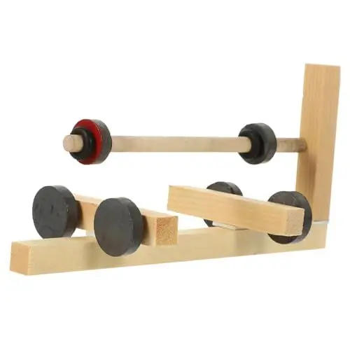 Produktbild: KOMBIUDA Federungsstift Magnetische Federung Für Wissenschaftliche Experimente Magnetisches Federungsspielzeug Aus Holz Magnetisches Federungs Lernspielzeug