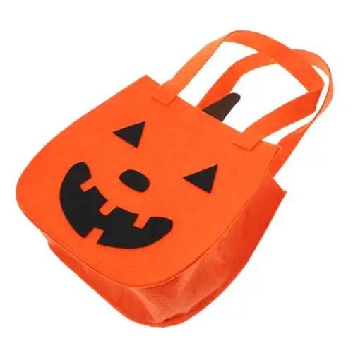 Produktbild: KOMBIUDA Halloween-taschen Filz-süßigkeitenverpackungstasche Für Partygeschenke Kürbis-süßigkeitenbeutel Sicher Große Kapazität