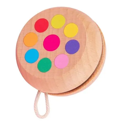 Produktbild: KOMBIUDA Jo-jo Kinder - Spielzeug Cartoon-Tier- Partygeschenke Für Kinder Thread Control Yoyo-bälle Professionelles -Kugel Aus Holz Kleinkind Seil Für Kinder Sport Hölzern