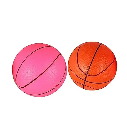 Produktbild: KOMBIUDA Kinderbasketball Satz Mit Gehirn-lernspielzeug Bunter Basketball Für Jungen Und Mädchen Ballspielzeug Aus Robustem Material
