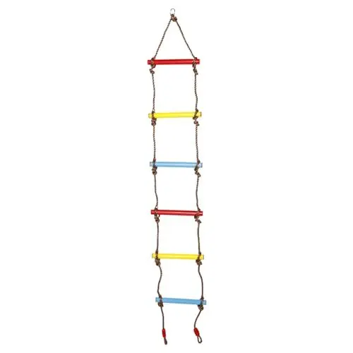 Produktbild: KOMBIUDA Kinderleiter Outdoor-kletterspielzeug Für Kinder Strickleiter Für Kinder Schaukel Zubehör Outdoor Kinder Kletterleiter Outdoor-spielset Für Kinder Spielplatzzubehör Sport