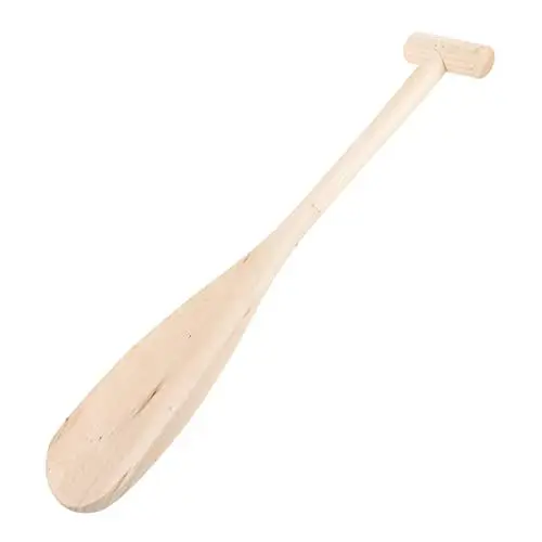 Produktbild: KOMBIUDA Handgefertigtes Holzpaddel Für Junge Mädchen Leichtes Bootspaddel Mit Ergonomischem Griff Für Kanufahren Und Bühnenperformance Lang Breit
