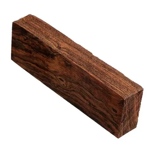 Produktbild: KOMBIUDA Krückengriff holzdeko Holzblock holzwerkzeug Holzrohling zum Basteln DIY-Handgriffmaterial Holzversorgung Block machen Holzstrukturblock Material Bastelbedarf Light Brown