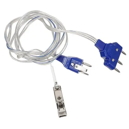 Produktbild: KOMBIUDA Leitender Degendraht Zaunfolie Handdraht Für Zäune Zaunversorgung Professionelles Kabel Für Den Zaun Fechten Zubehör Zaunschutz-maskenschnur Draht Für Folie Blue Rostfreier Stahl