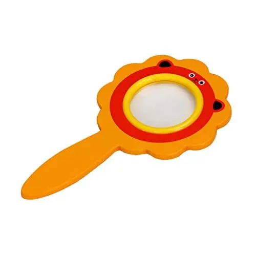 Produktbild: KOMBIUDA Lupe kinderfindee Kinder experimente naturwissenschaften für Kinder Kid Toys Kinder Neugierde Handvergrößerungsspiegel Kinderspielzeug Spielzeug für Kinder Vergrößerungslinse Holz