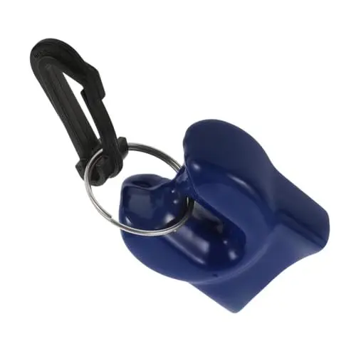 Produktbild: KOMBIUDA Mundstückschutzanhänger Tauchzubehör Sport & Freizeit Tauchregler Atemreglerschutz Für Taucher Mundstückhalter PVC Blue