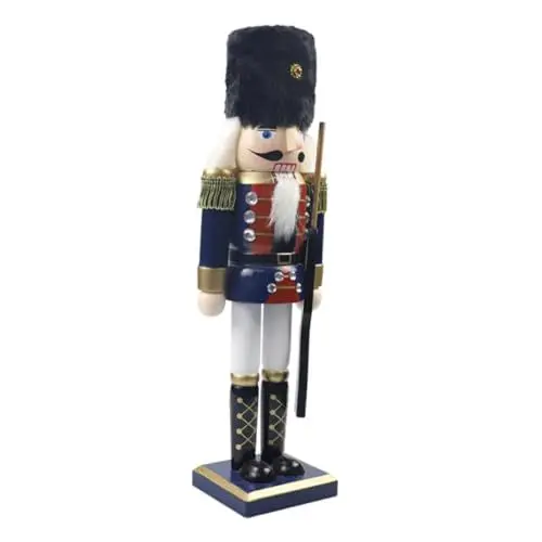 Produktbild: KOMBIUDA Holz-hu Lse-nussknacker-Figur Dekorative Weihnachtsdeko Festliche Tischdekoration Kreatives Puppenspielzeug Perfektes Für Feiertage