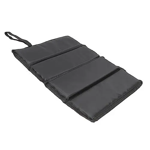 Produktbild: KOMBIUDA Sitzkissen Aus Oxford-Stoff Faltbar Camping-pad Robust Waschbar Dickes Design Bequem Zum Sitzen Schwarz