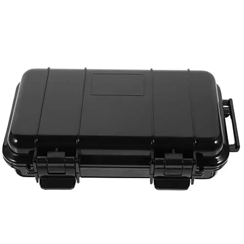 Produktbild: KOMBIUDA Shockproof Survival Box wasserdichte Strapazierfähige Aufbewahrungslösung für Outdoor Aktivitäten für Notfälle