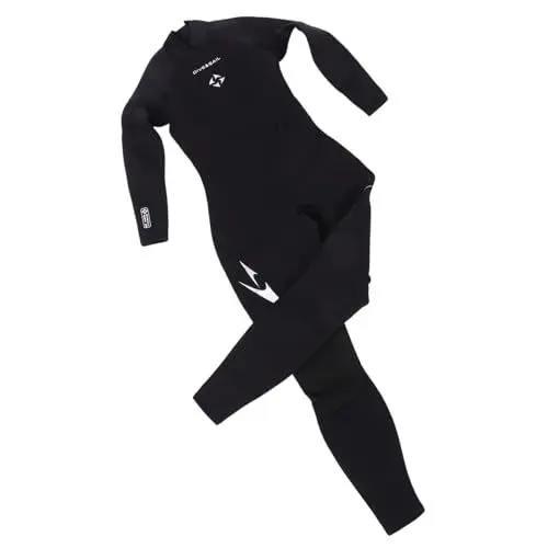 Produktbild: KOMBIUDA Stück Neoprenanzug Rashguard-Badeanzug für Damen hautenger Anzug Neoprenanzüge für Herren Taucheranzug Frauen Women's Swimsuits Badekleider für Damen Surfanzug SCR-Neopren Black