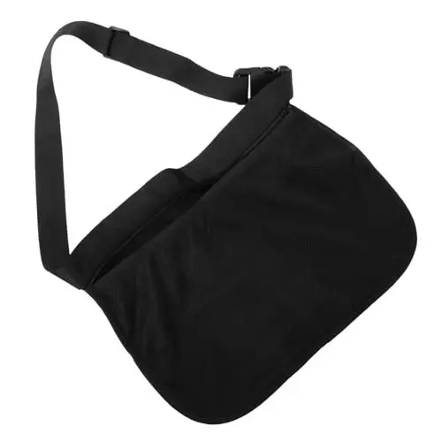 Produktbild: KOMBIUDA Mesh Tennis Ball Pick Pouch Tragbare Tennis-bälle Aufbewahrungstasche Mit Verstellbarem Gürtel Für Spieler Leicht Und Langlebig Für Tägliches Training