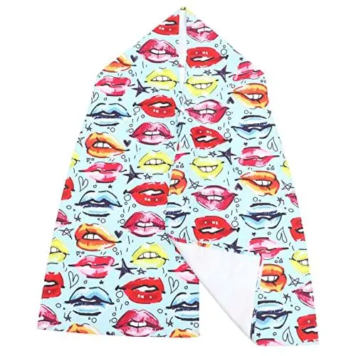 Produktbild: KOMBIUDA Würdevoller Schal Lätzchen -latzschal Speiseschal Esstisch Schal Essschal Für Erwachsene Für Frauen Kleidung Für Ältere Frauen Polyester