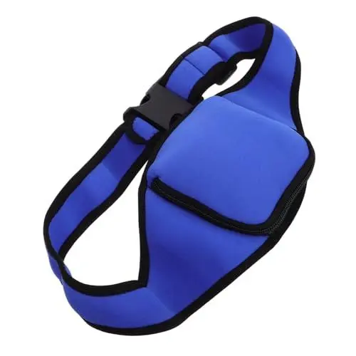 Produktbild: KOMBIUDA Hüfttasche Mikrofon Gürteltasche Lauf Handgelenktasche Sicher Reißverschluss Mikrofonhalter Fitness